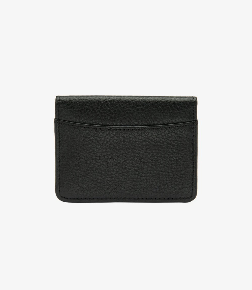 Loake Fenchurch Card Holder Black Grain