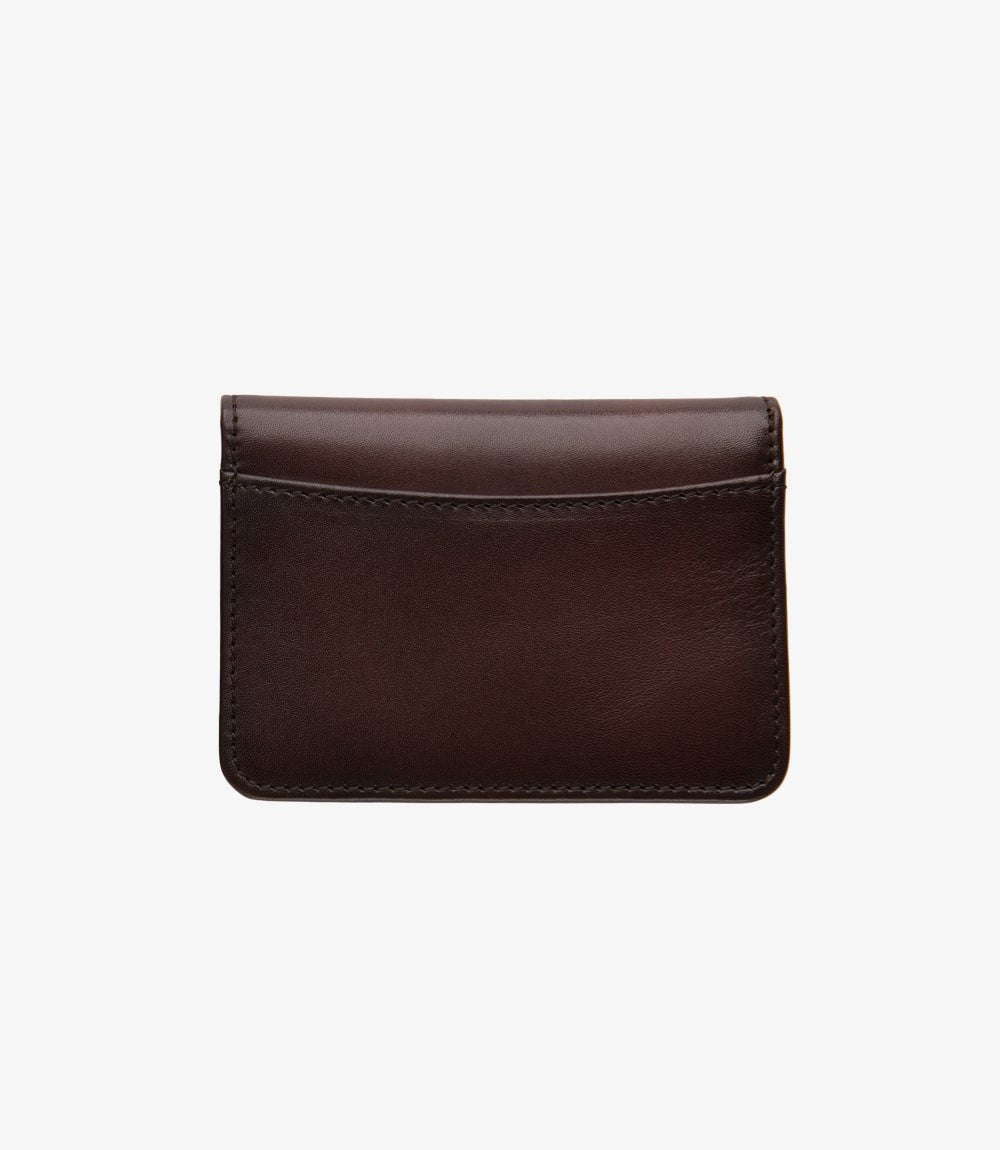 Loake Fenchurch Card Holder Dark Brown