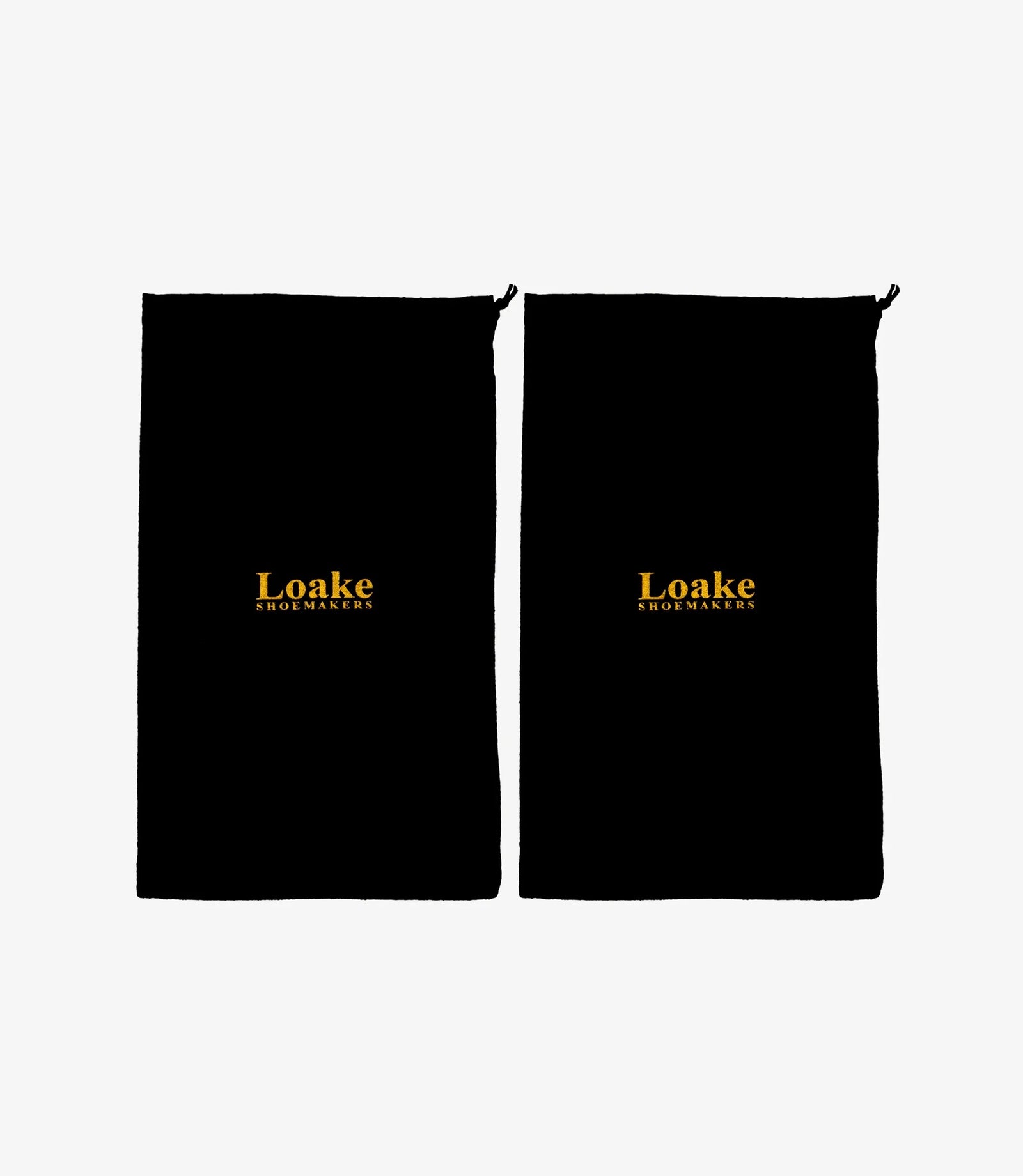 Loake Protective Shoe Bags Black
