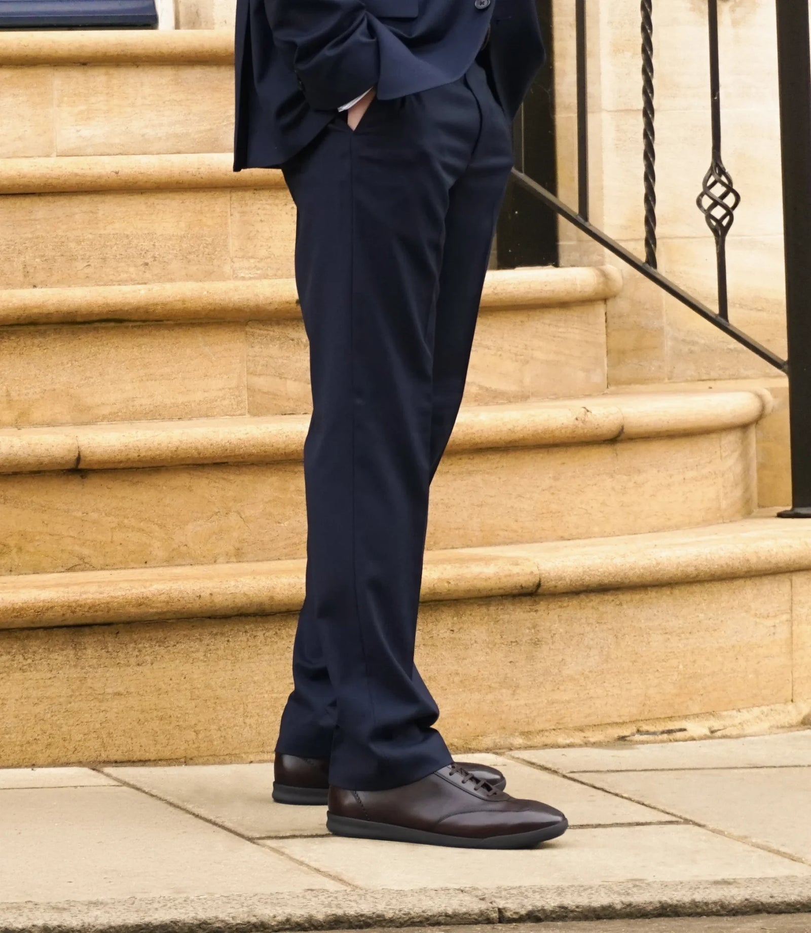 Loake (MAYFAIR) Dark Brown Calf Leather Professional