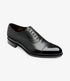 Loake Hanover Onyx Black Oxford Shoes  for Men