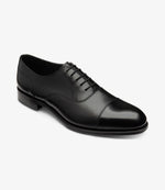 Loake Stonegate Carbon Black Oxford Shoes for Men