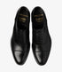 Loake Stonegate Carbon Black Oxford Shoes Top View