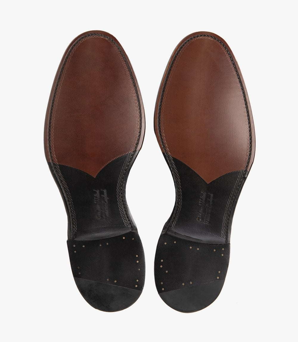 Loake Petergate Carbon Black