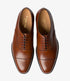 Loake Aldwych Mahogany G Fit Oxford Shoes Top View