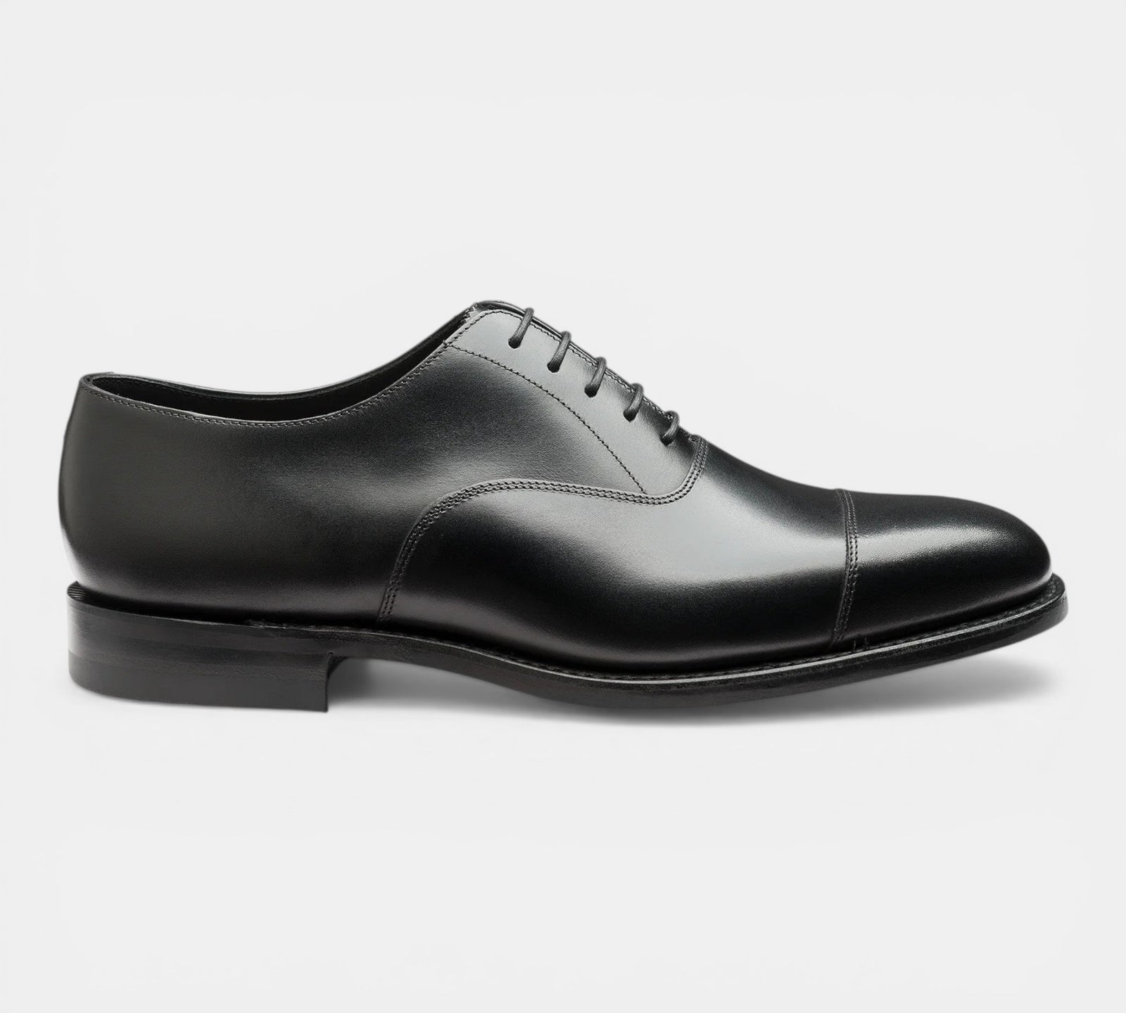 Loake Aldwych Black G Fit Oxford Shoes for Men