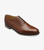 Loake Aldwych Mahogany Oxford Shoes for Men