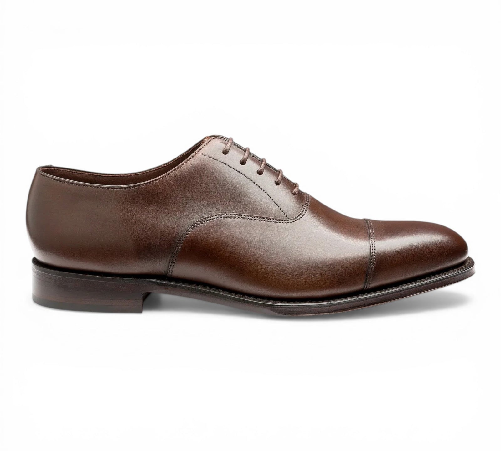 Loake Aldwych Dark Brown Oxford Shoes 