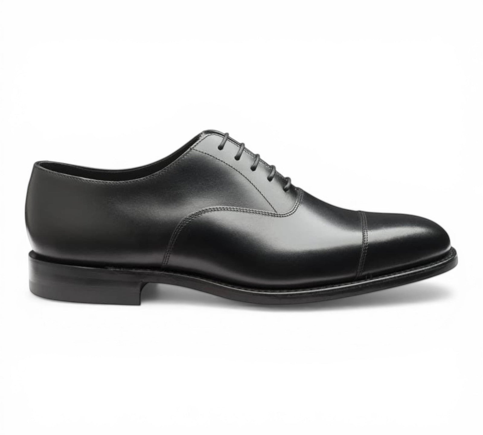 Loake Aldwych Black Oxford Shoes for Men