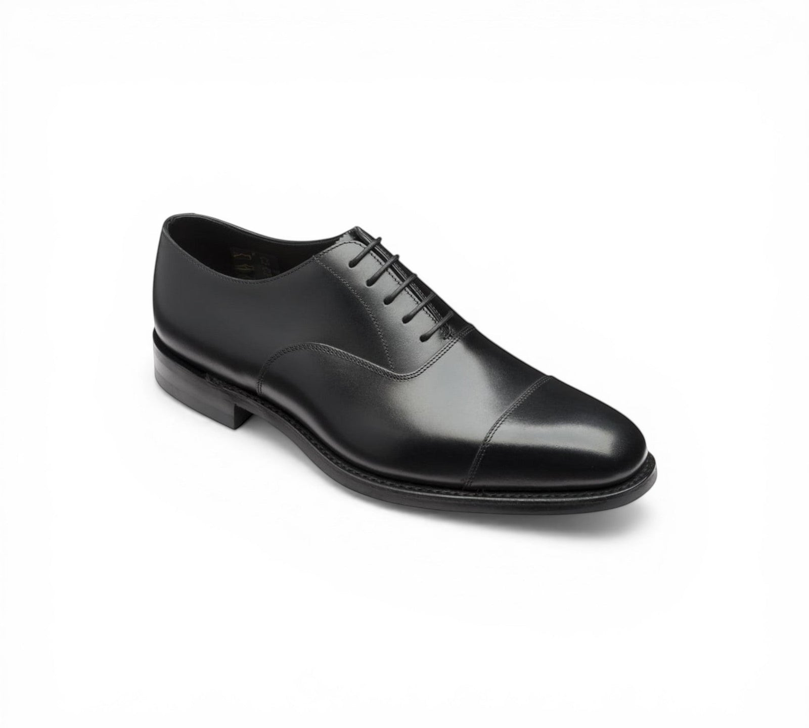 Loake Aldwych Black Oxford Shoes for Men