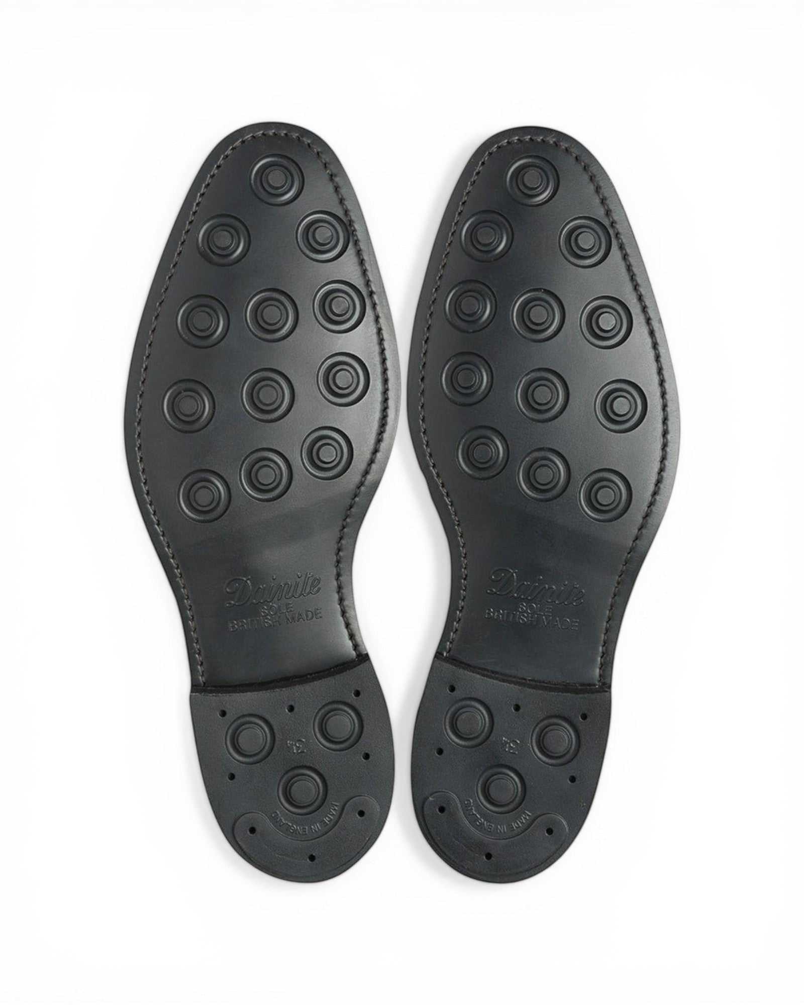 Loake Aldwych Black Oxford Shoes Sole Detail