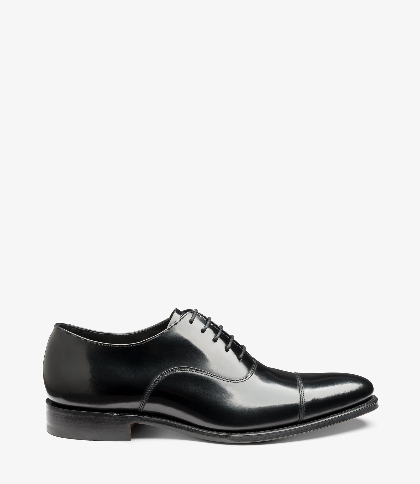 Loake Smith Black Oxford Shoes  for Men