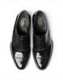 Loake Elgin Black Wide Fit Oxford Shoes Top View