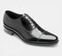 Loake Finsbury Black Cap Toe Oxford Shoes