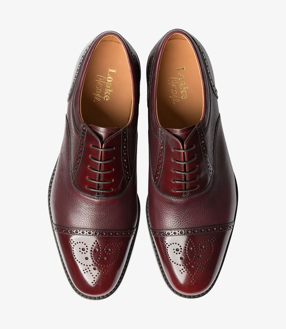 Loake Woodstock Burgundy