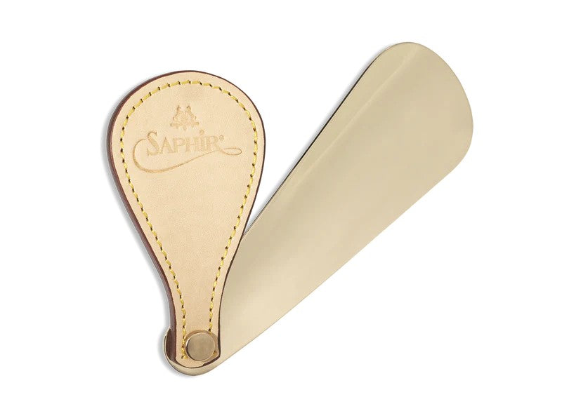 Saphir Brass Travel Shoe Horn
