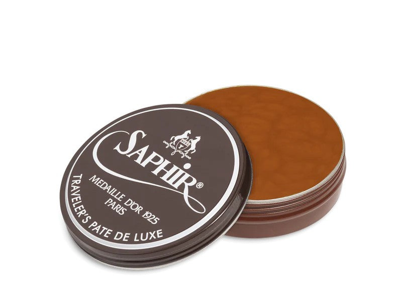 Saphir Traveler's Pâte De Luxe Wax Polish 75ml