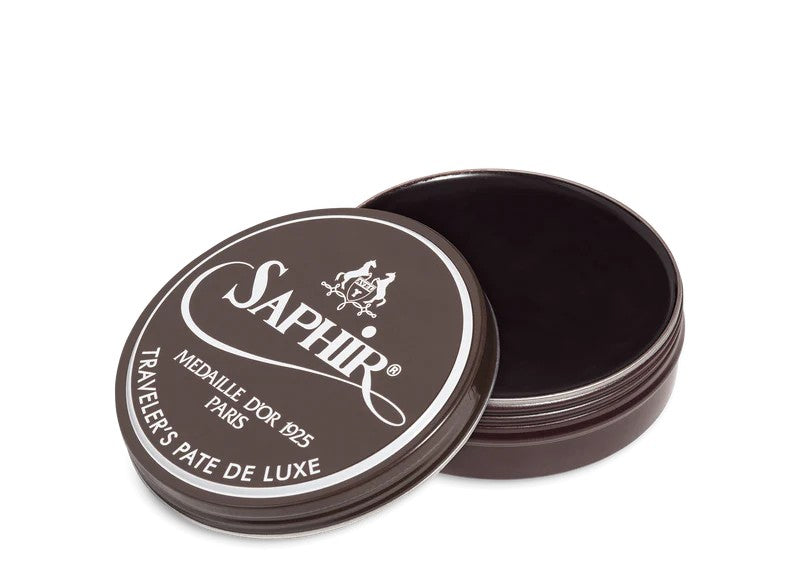 Saphir Traveler's Pâte De Luxe Wax Polish 75ml