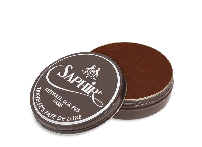 Saphir Traveler's Pâte De Luxe Wax Polish 75ml