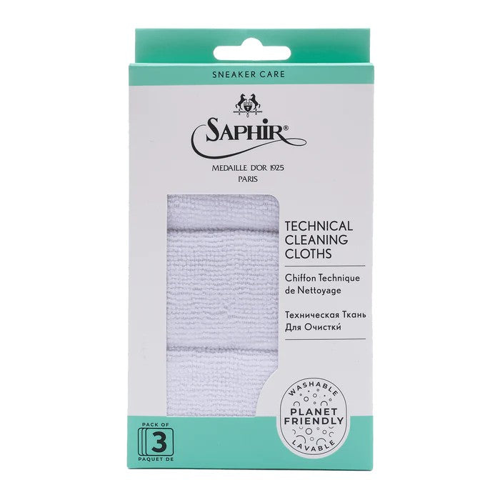 Saphir Microfibre Cleaning Cloths