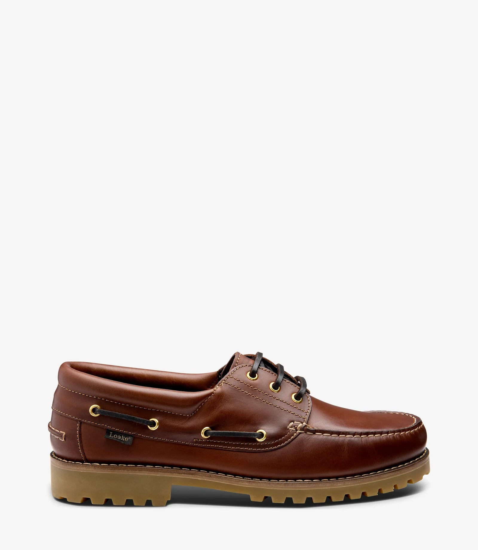 Loake (ID 523) Brown Tan Waxy Leather