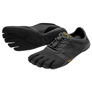 FiveFingers KSO EVO Ladies Black minimalist training shoe by Vibram