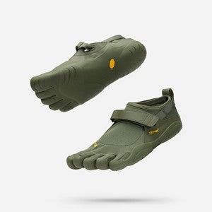FiveFingers KSO Vintage Ladies Military Green barefoot shoes by Vibram