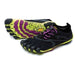FiveFingers V-RUN Ladies Black Yellow Purple barefoot running shoes by Vibram