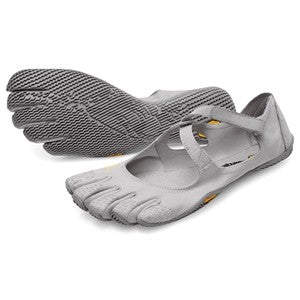 Vibram FiveFingers V-SOUL Silver Light Grey women's fitness shoes