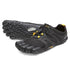 FiveFingers V-TRAIL 2.0 Ladies Black Yellow Trail Running Shoes | Euston Shoemakers London