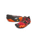 FiveFingers V-Trail Ladies Pompeiian Red Black | Women's Sneakers | Euston Shoemakers London