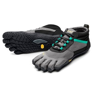 FiveFingers V-TREK INSULATED Ladies Black Grey Green | Women's Sneakers | Euston Shoemakers London