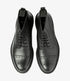 Loake Loxley Black Leather Brogue Boots Top View