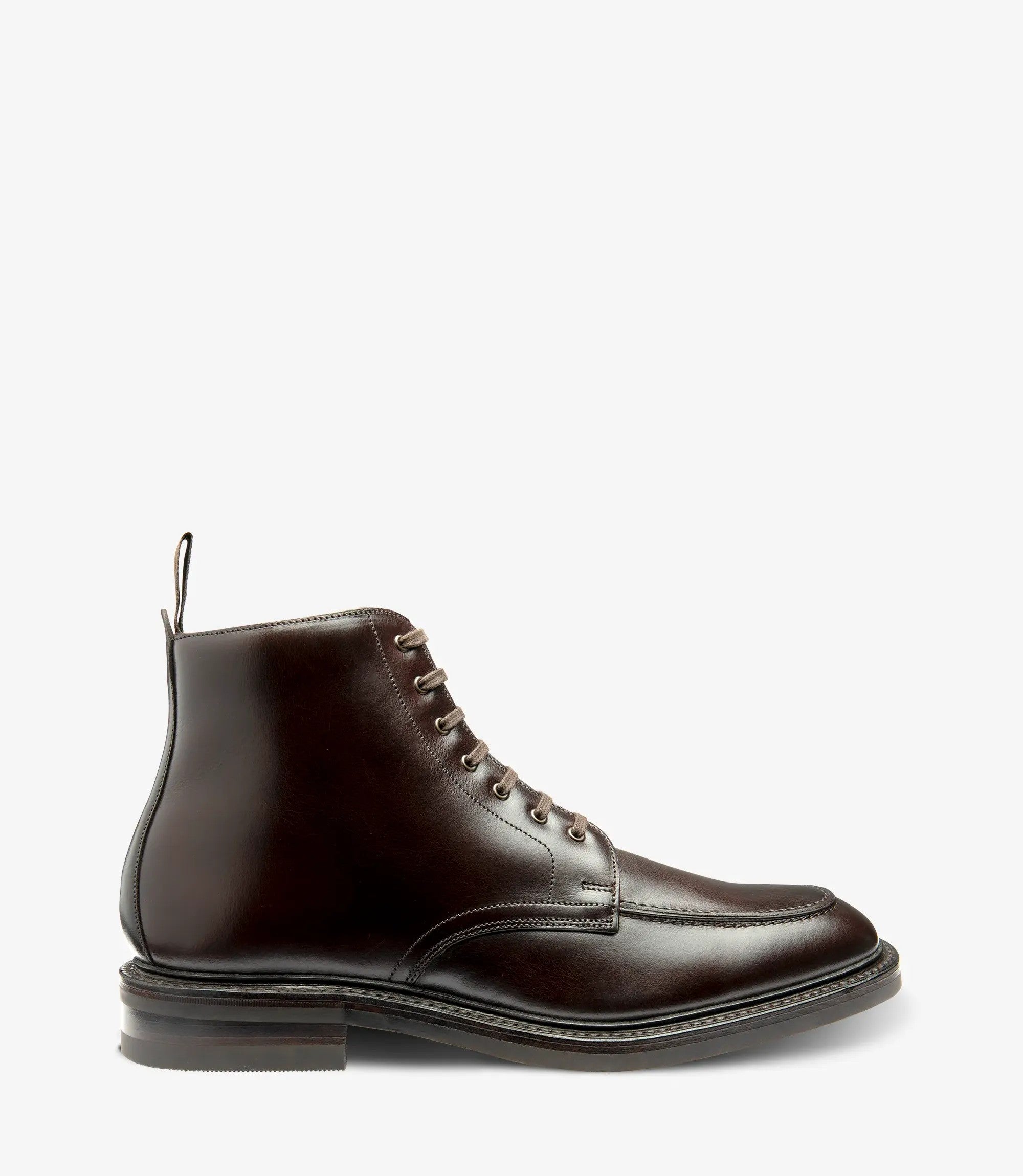 Loake Gisbourne Oxblood Calf Leather Boot foe Men