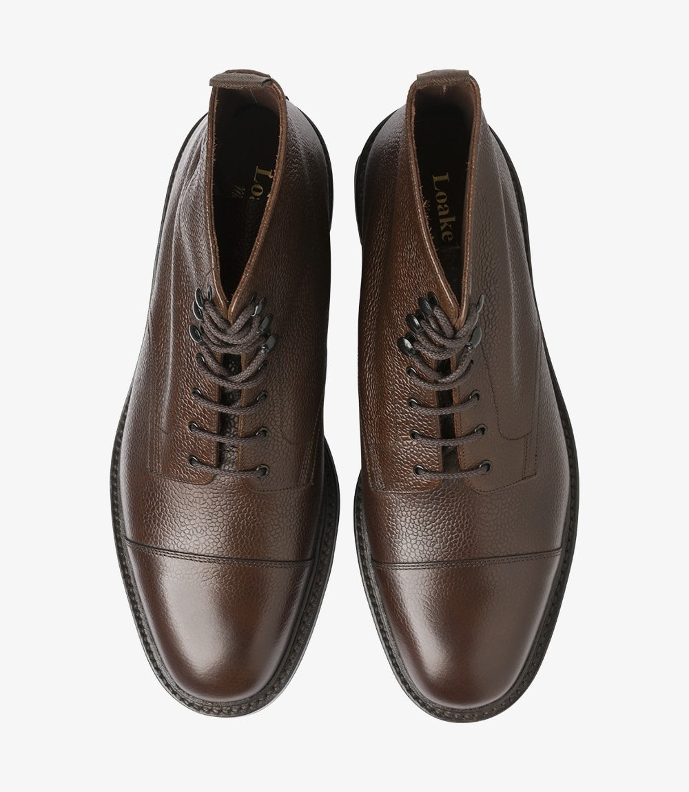 Loake - Sedbergh Dark Brown Grain