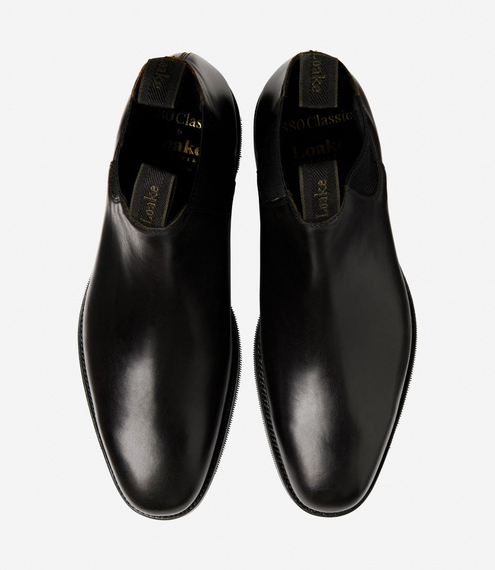 Loake Emsworth Black