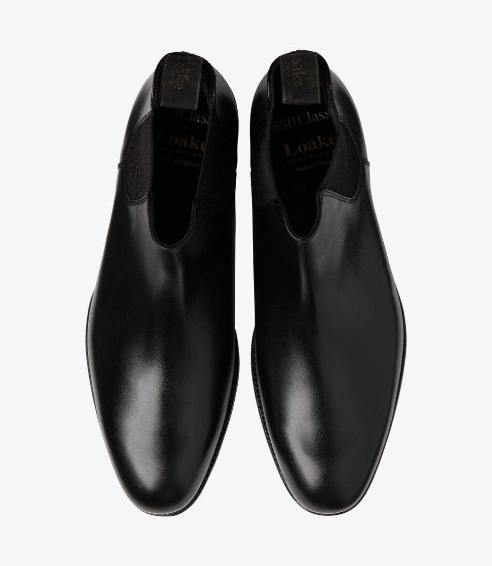 Loake Coppergate Carbon Black