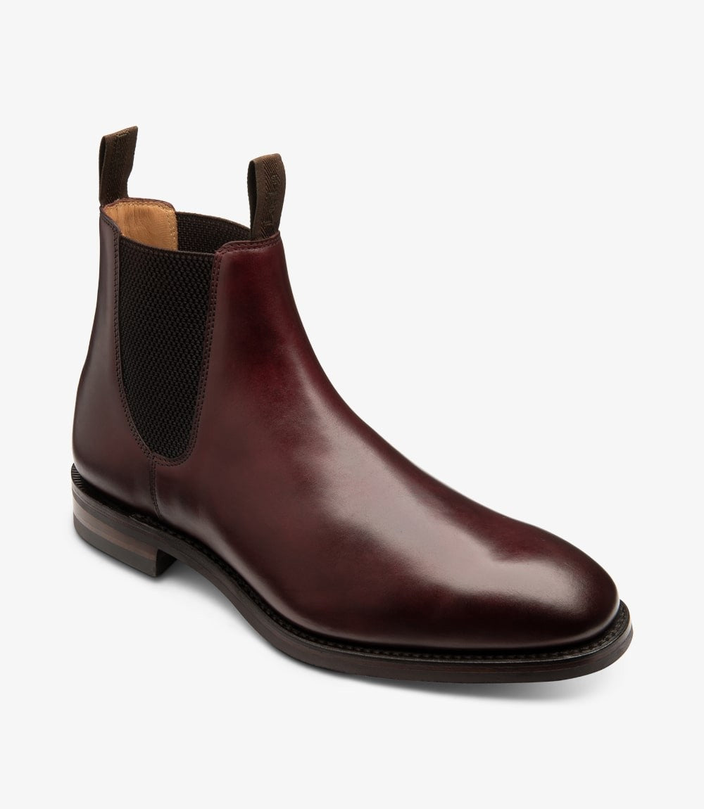 Loake Chatsworth Burgundy Chelsea Boot for Men