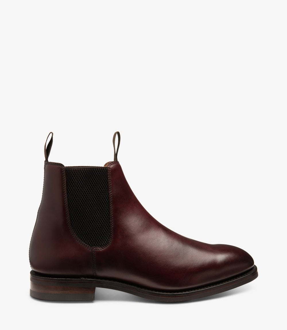 Loake Chatsworth Burgundy Chelsea Boot for Men