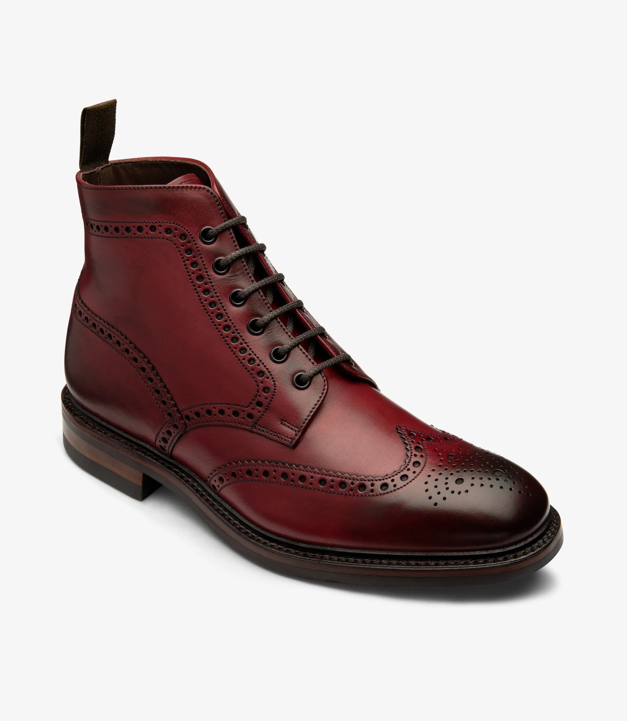 Loake Burford Burgundy