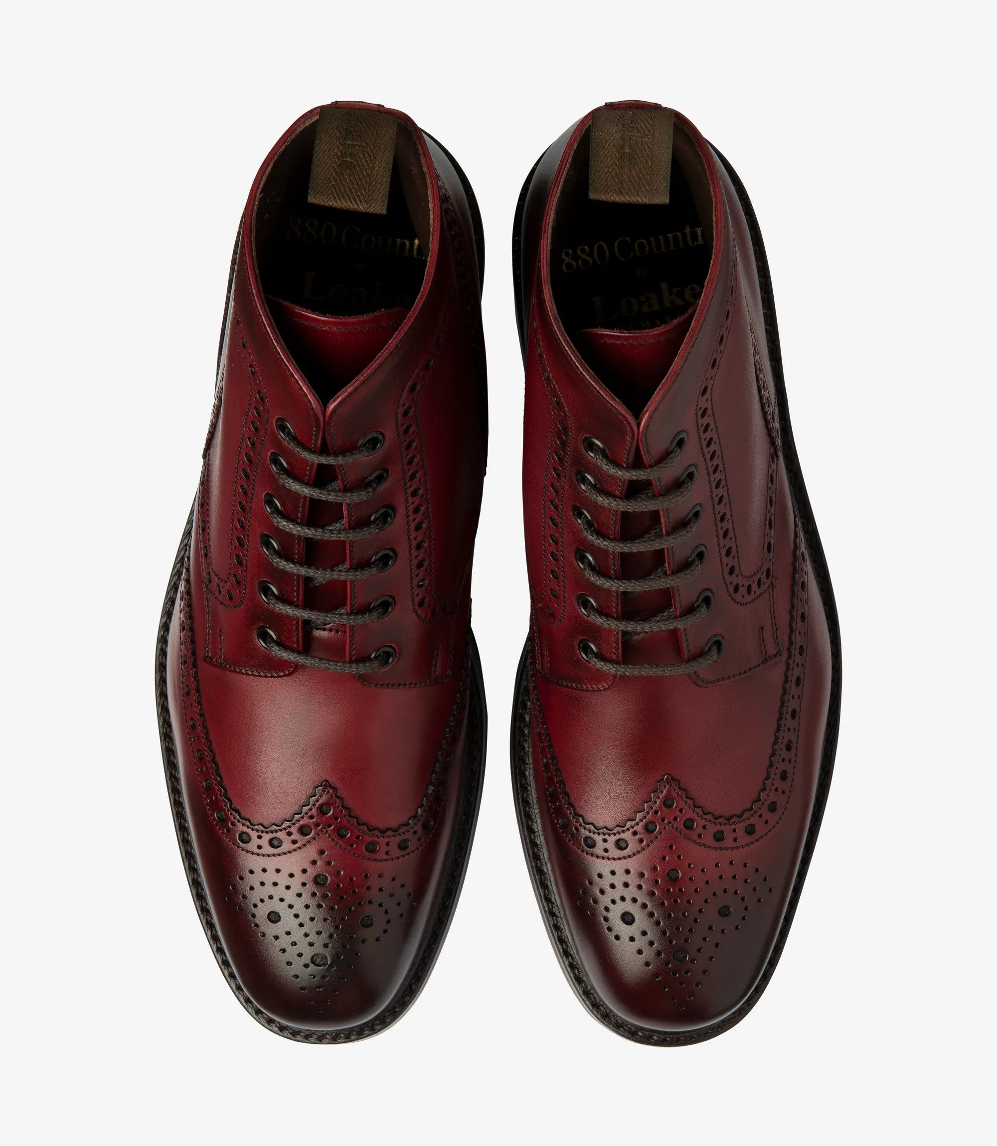 Loake Burford Burgundy