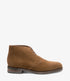 Loake Pimlico Brown Suede Chukka Boots for Men