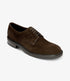 Handcrafted Loake (Barbican) Dark Brown Suede Classic