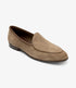 Handcrafted Loake (BELGRAVE) Flint Suede loafers