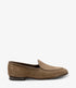 Handcrafted Loake (BELGRAVE) Flint Suede loafers