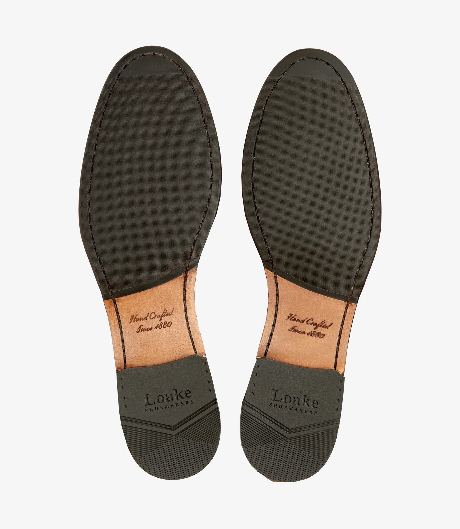 Handcrafted Loake (BELGRAVE) Navy Blue Suede loafers