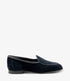 Handcrafted Loake (BELGRAVE) Navy Blue Suede loafers