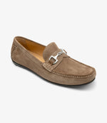 Loake Hawthorn Flint Suede Driving Shoes for Men