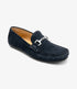 Loake Hawthorn Navy Suede Driving Shoes for Men