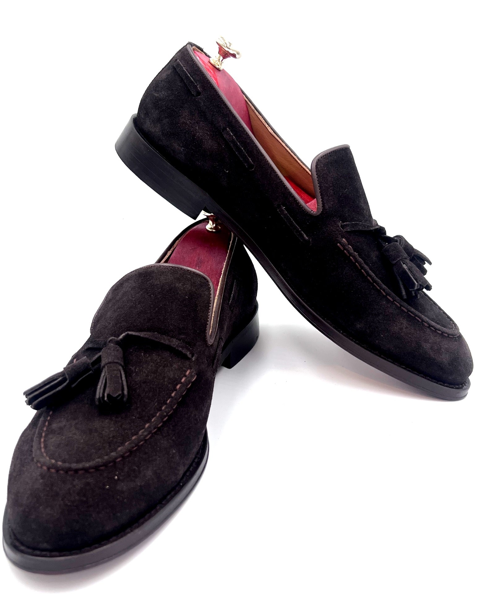 Oscar William Dark Brown Tassel Loafers – Refined Style with Everyday Versatility